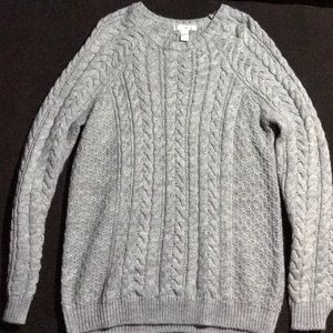 Long Grey Forever 21 Sweater